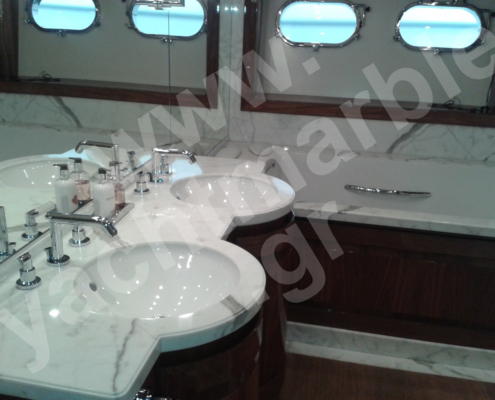 γυάλισμα μαρμάρινοι πάγκοι σκαφών 4