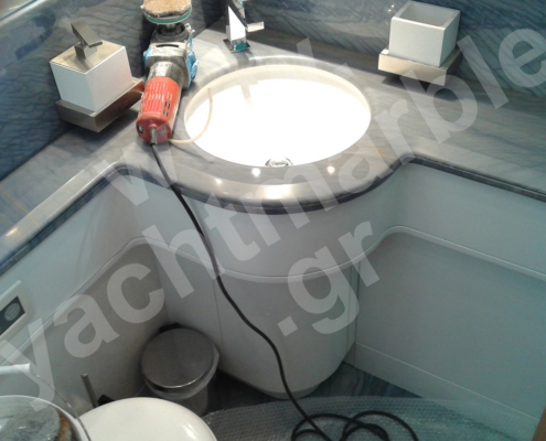 Γυάλισμα σε γρανίτες σκαφών αναψυχής 5